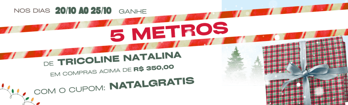 Tricoline 5 metros Natal