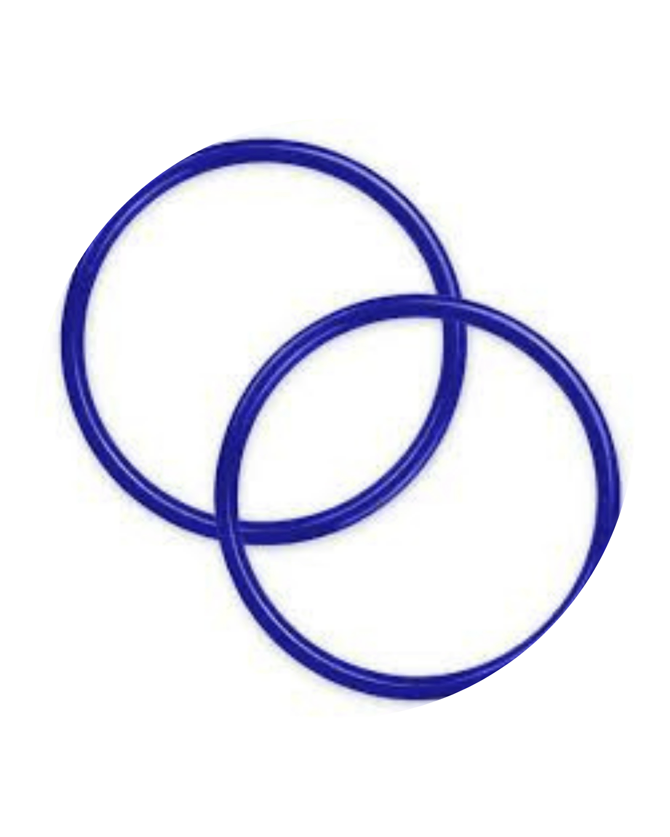 Argola de Plástico Azul 1un