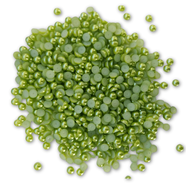 Meia Pérola Verde Lima 6mm 15g