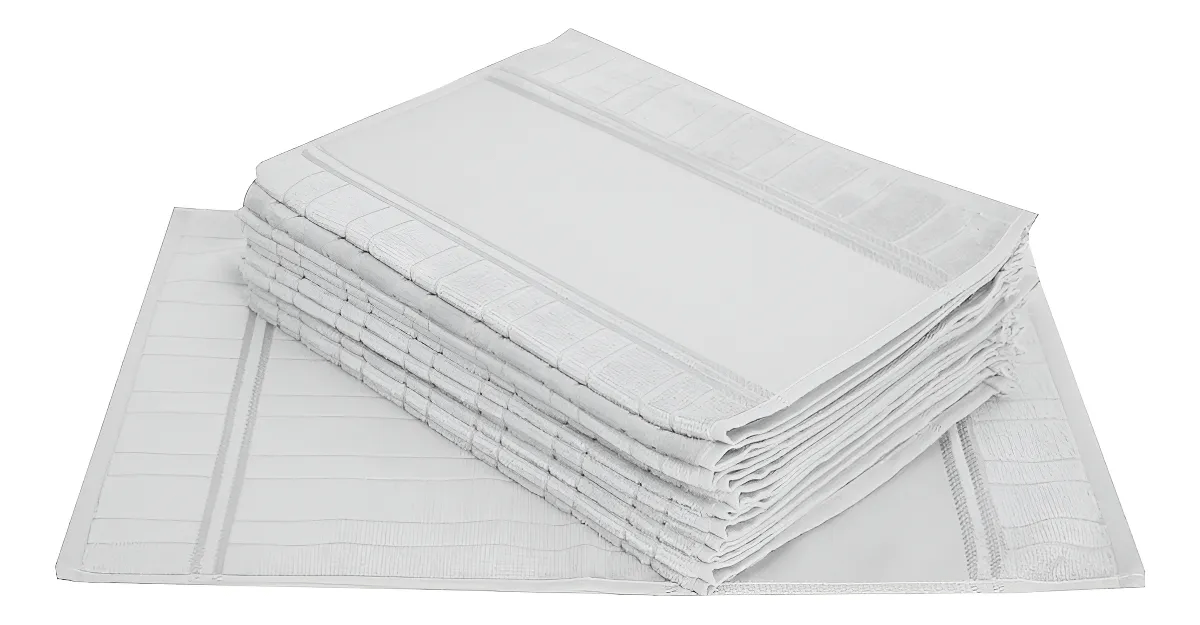 Toalhinha Lavabo Branca RELÂMPAGO