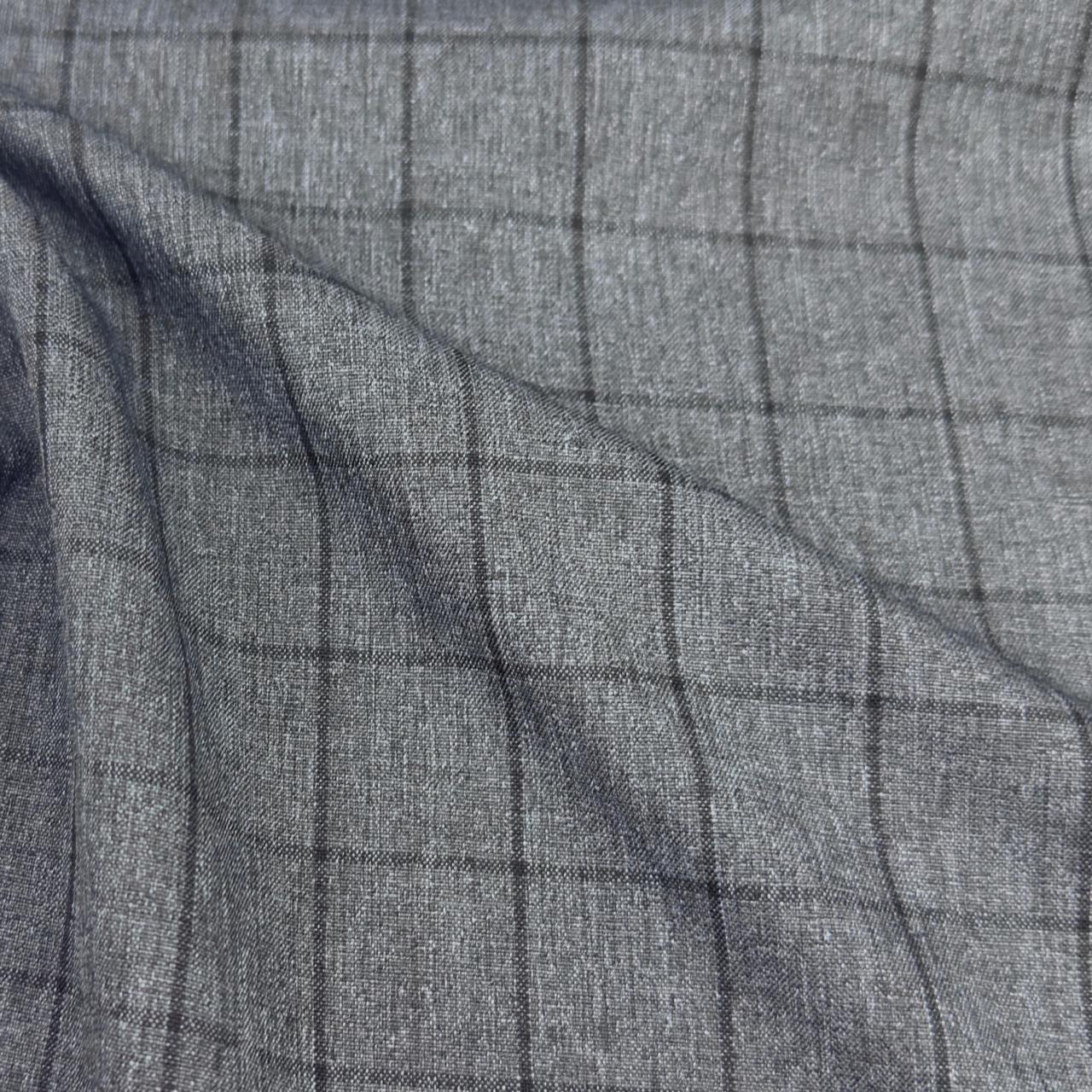 Alfaiataria Xadrez Grid Cinza APOCALIPSE