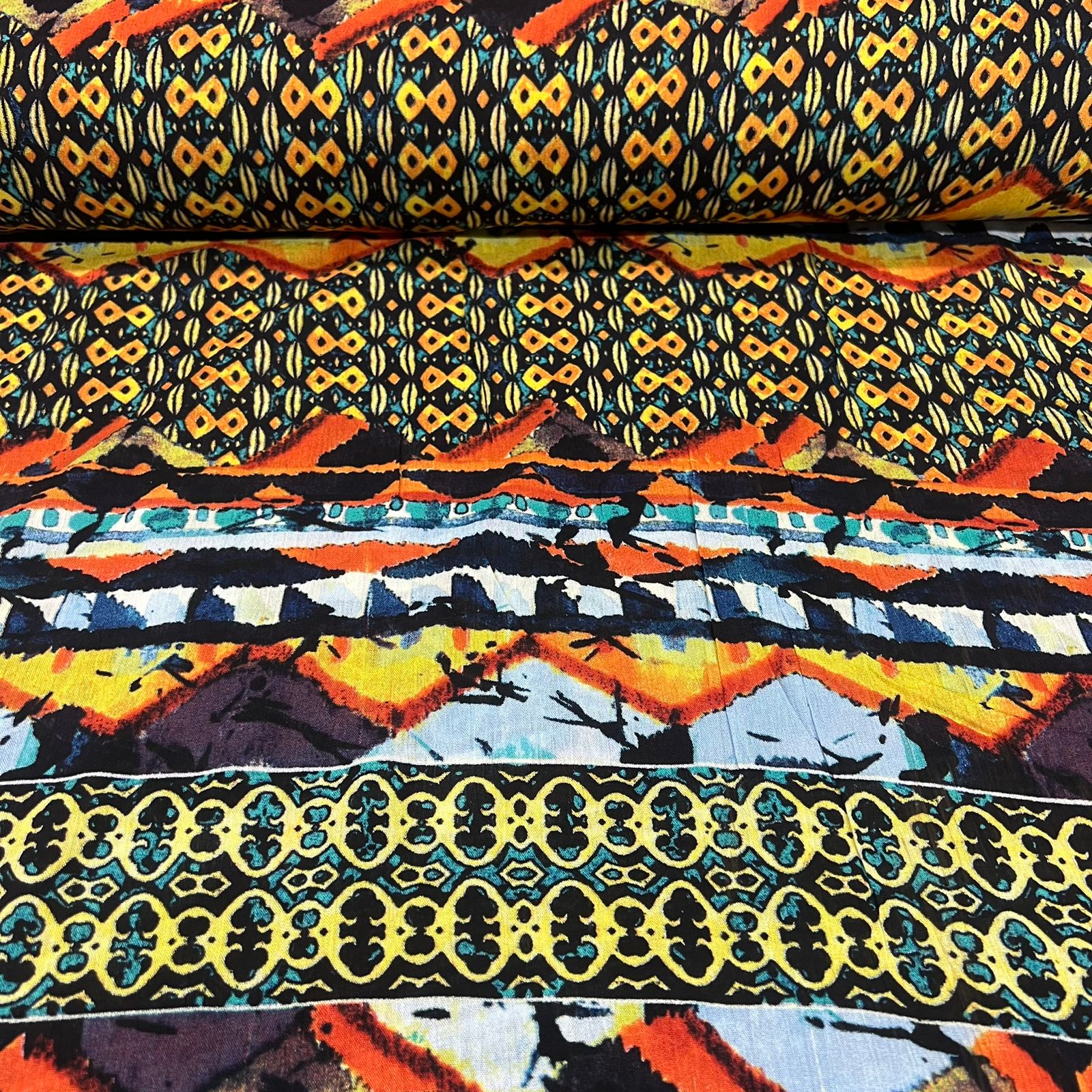 Crepe de Viscose Africana DOMINGO
