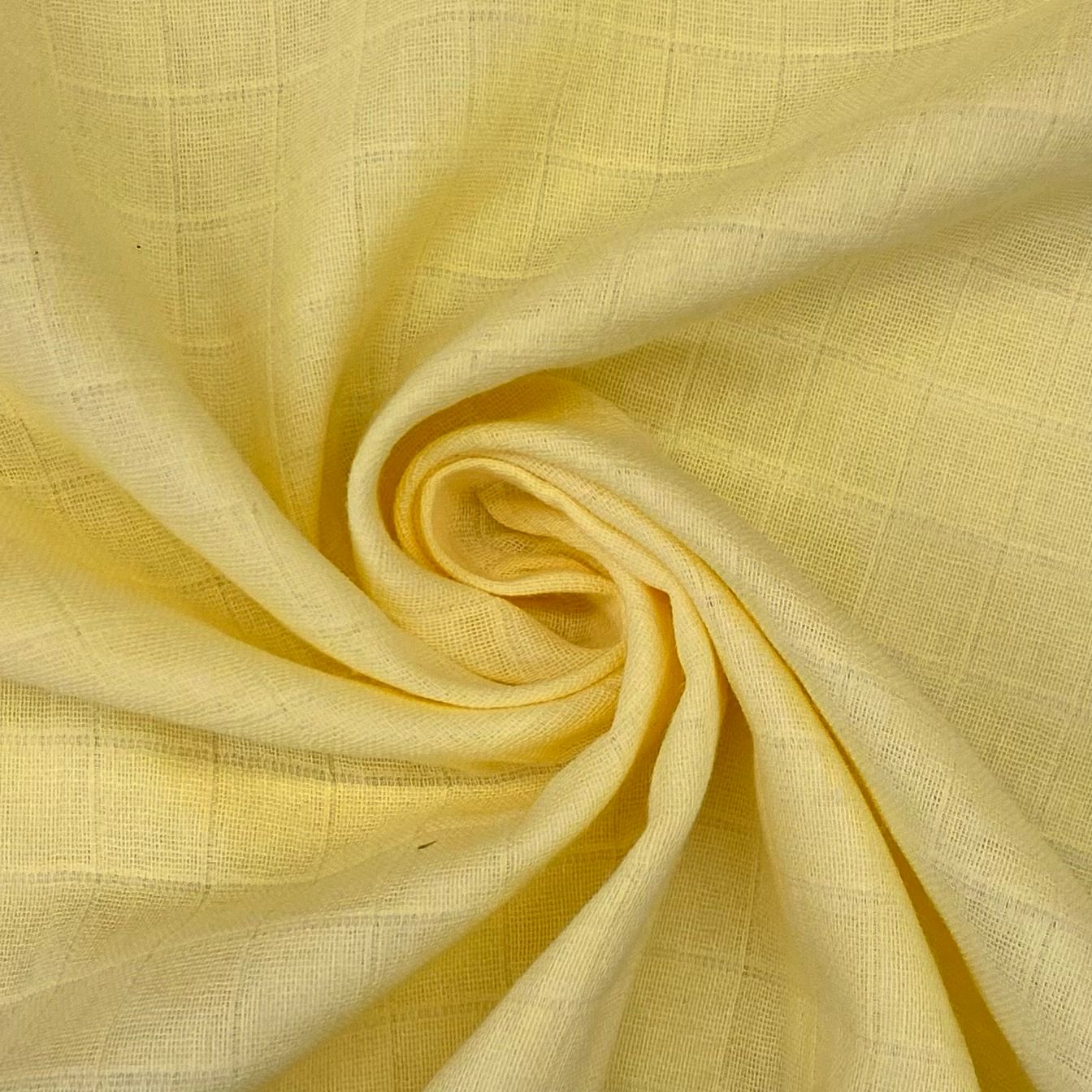 Fralda Quadriculada Amarela 70x75cm