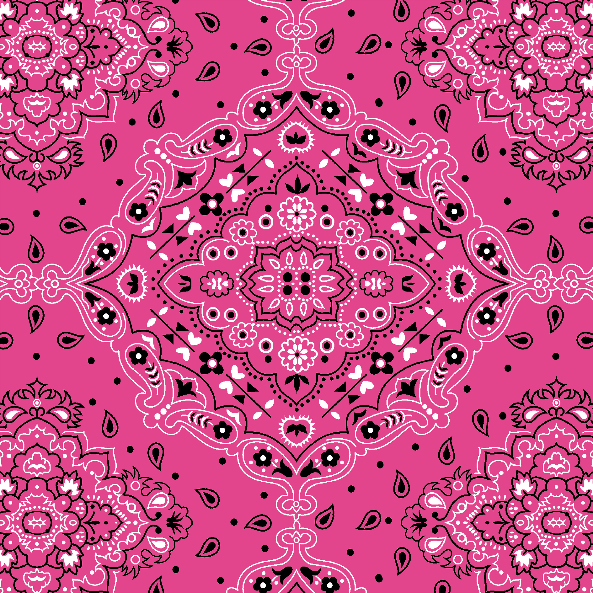 Tricoline Bandana Rosa LIQUIDA