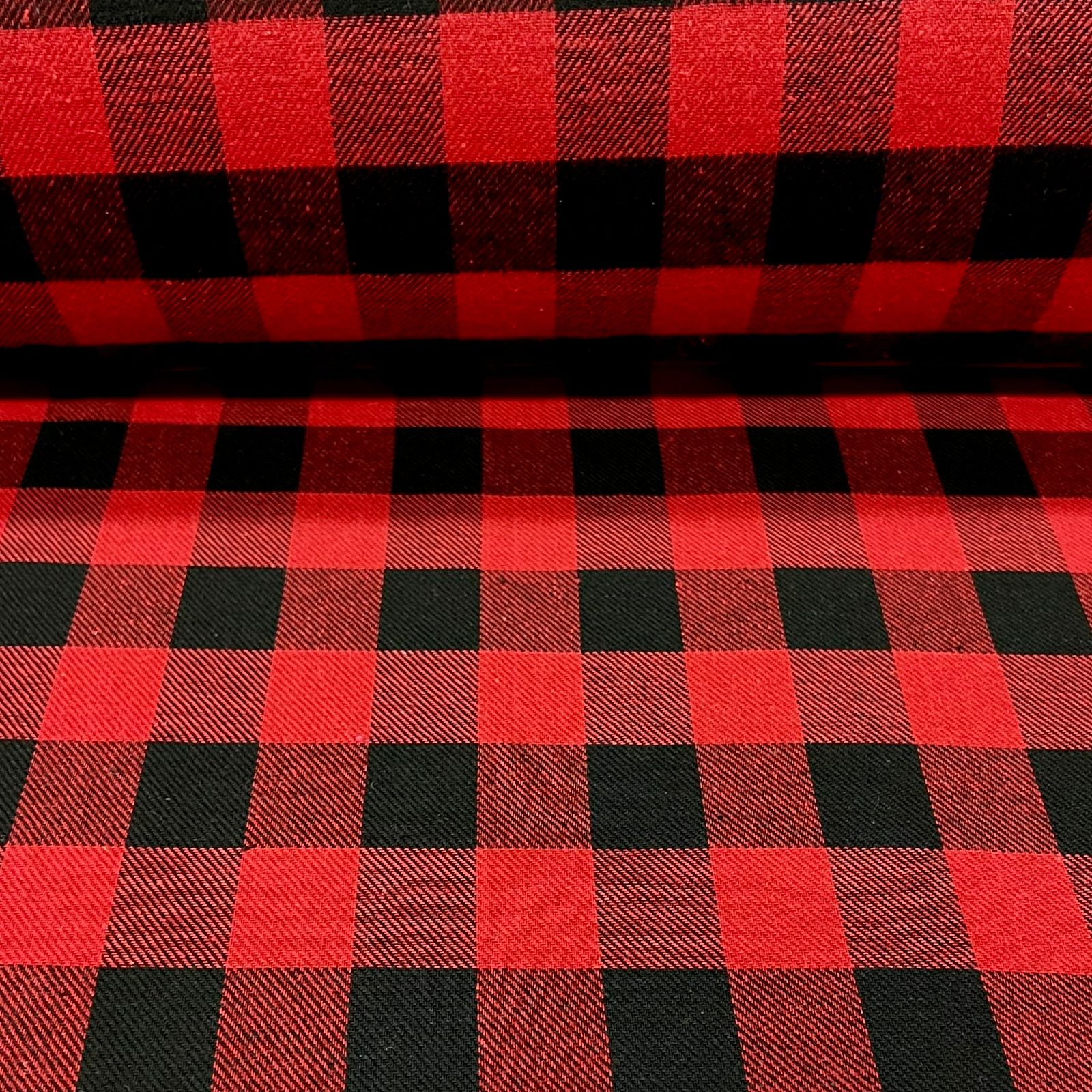 Flanela Xadrez Vermelho Médio FAVORITO