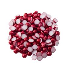 Meia Pérola Vermelho 6mm 15g