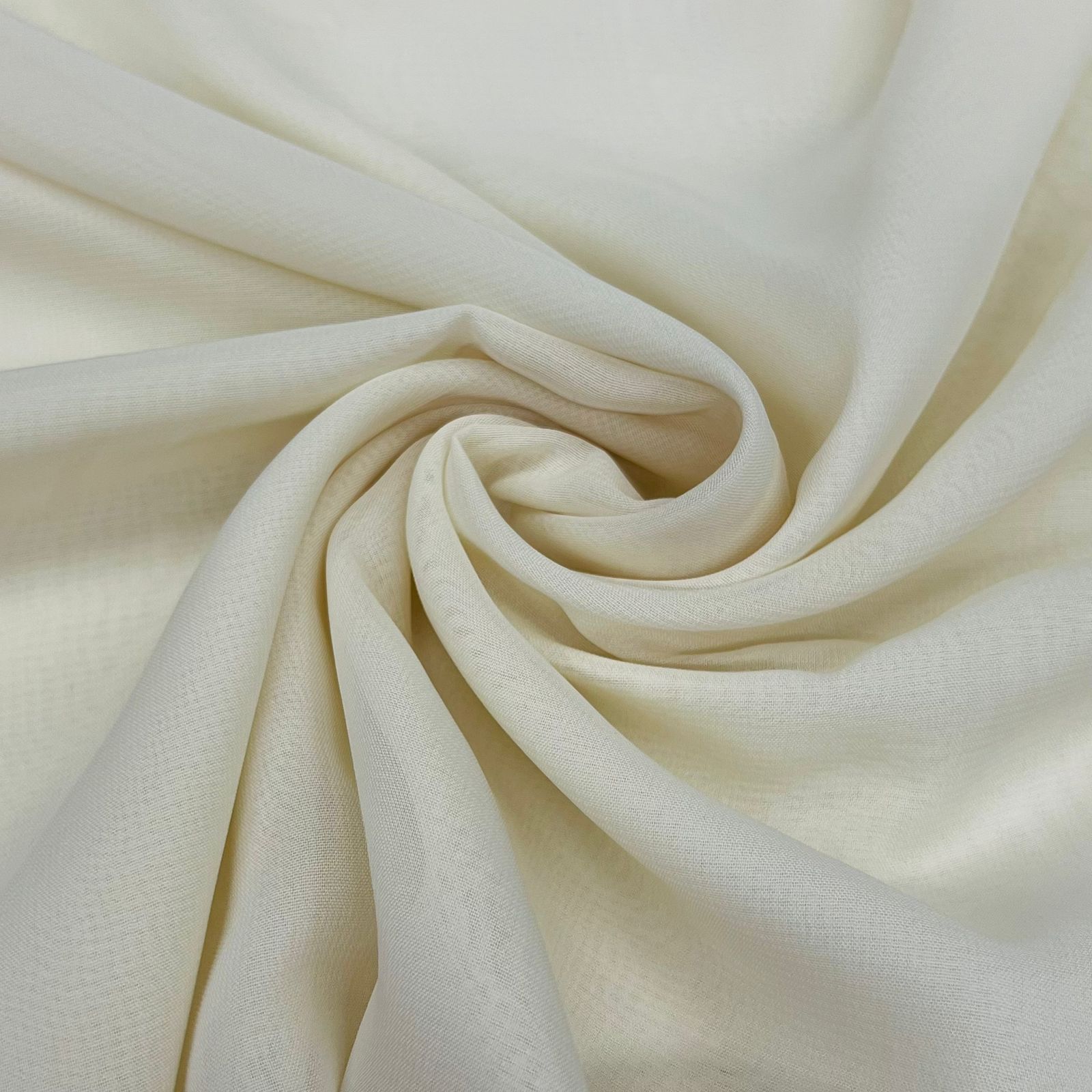 Musseline Chiffon Marfim ESQUENTA