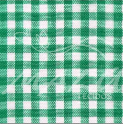 Xadrez Poliéster Médio Verde ESQUENTA