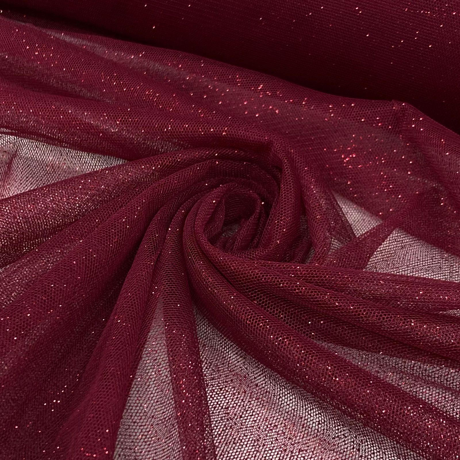 Tule Glitter Marsala ESQUENTA