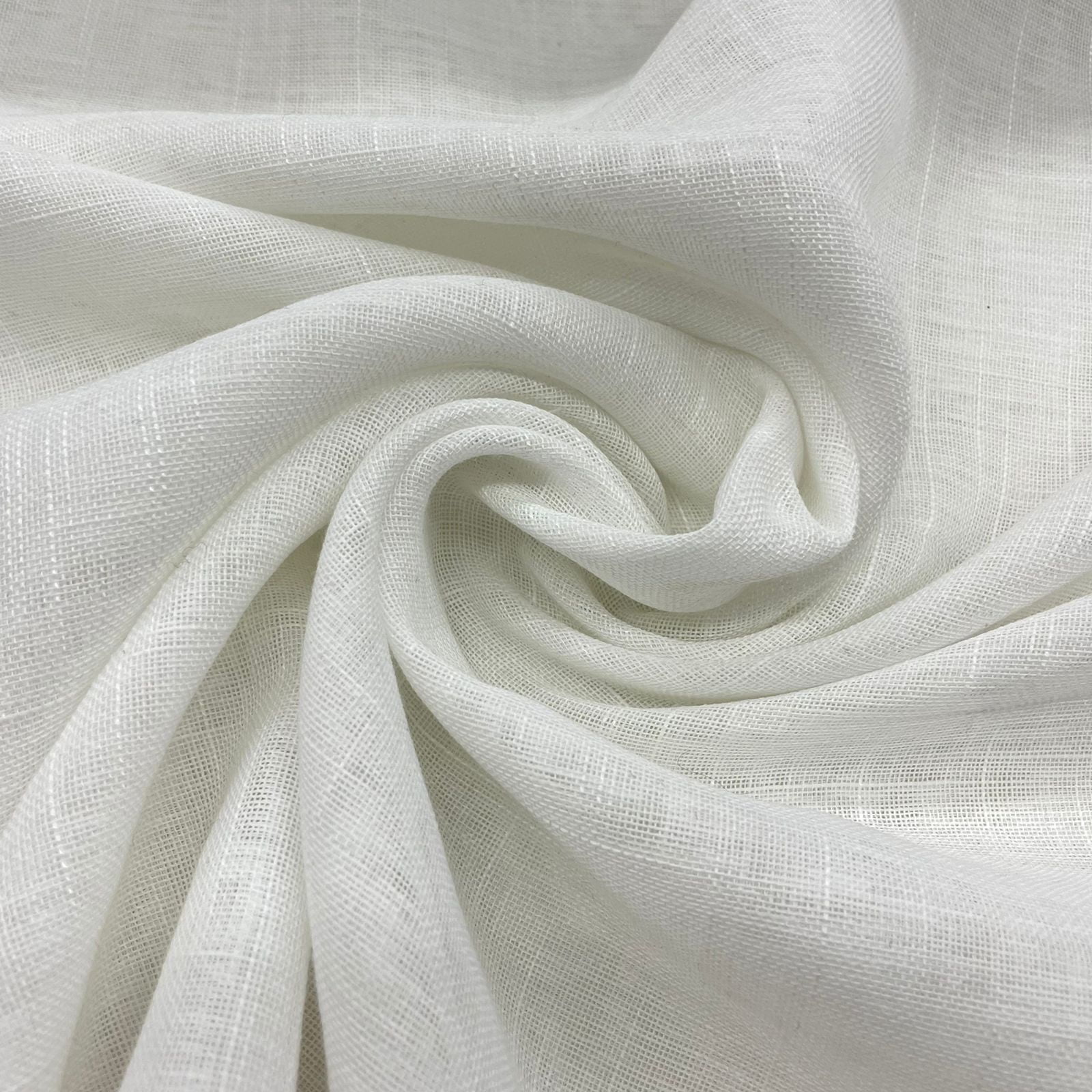 Voil de Linho Flamê Branco LIVE