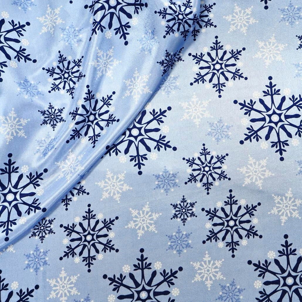 Cetim Flocos de Gelo Frozen LIVE