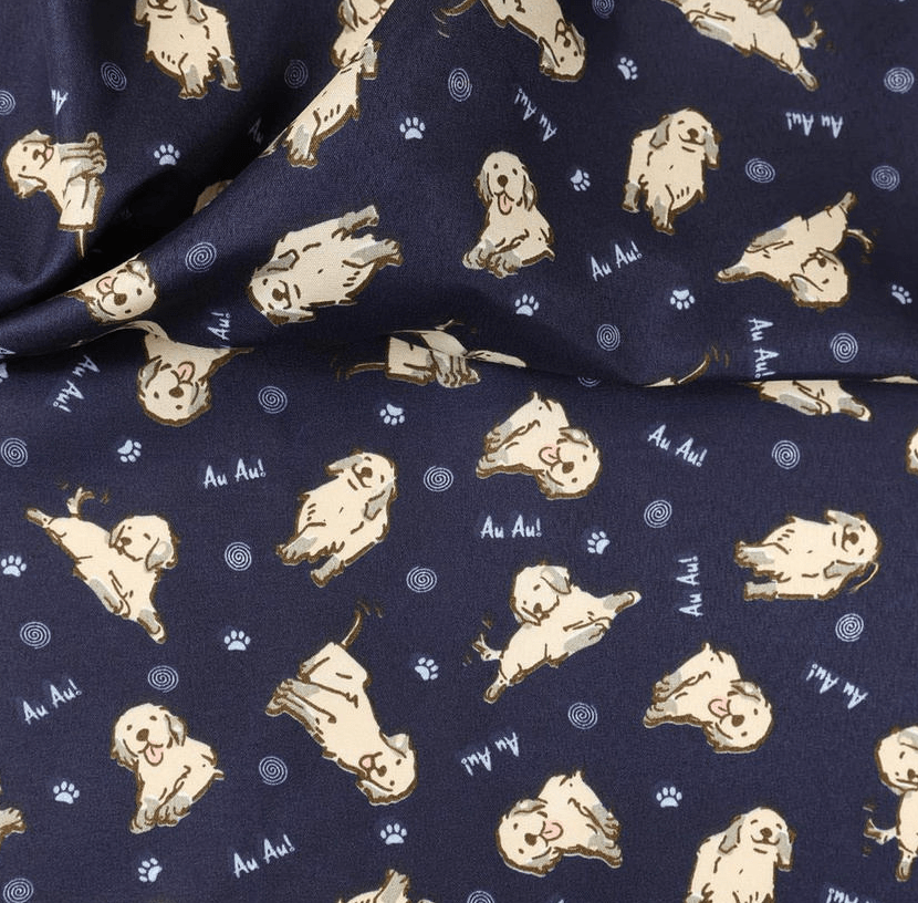 Tecido Pet Golden no Azul LIVE