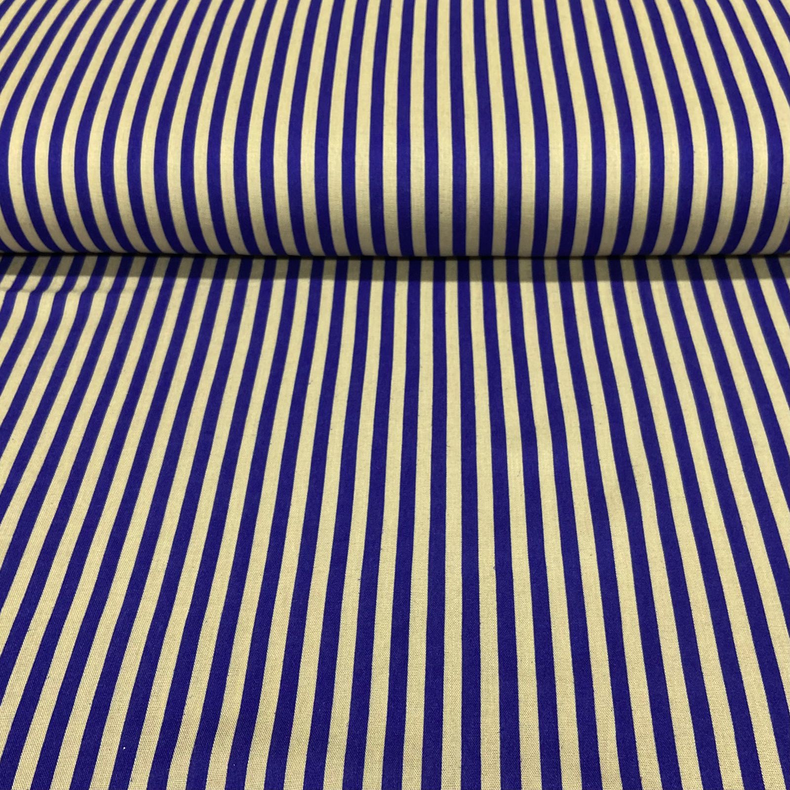 Viscose Listras Azuis BLACK