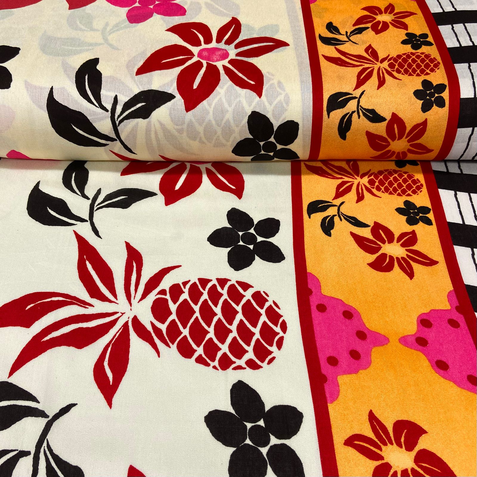 Viscose Verão Havaí BLACK