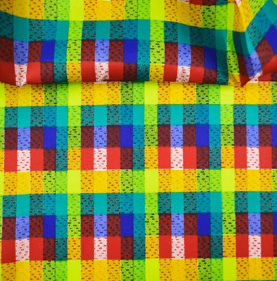 Chita Fake Xadrez Colorido BLACK