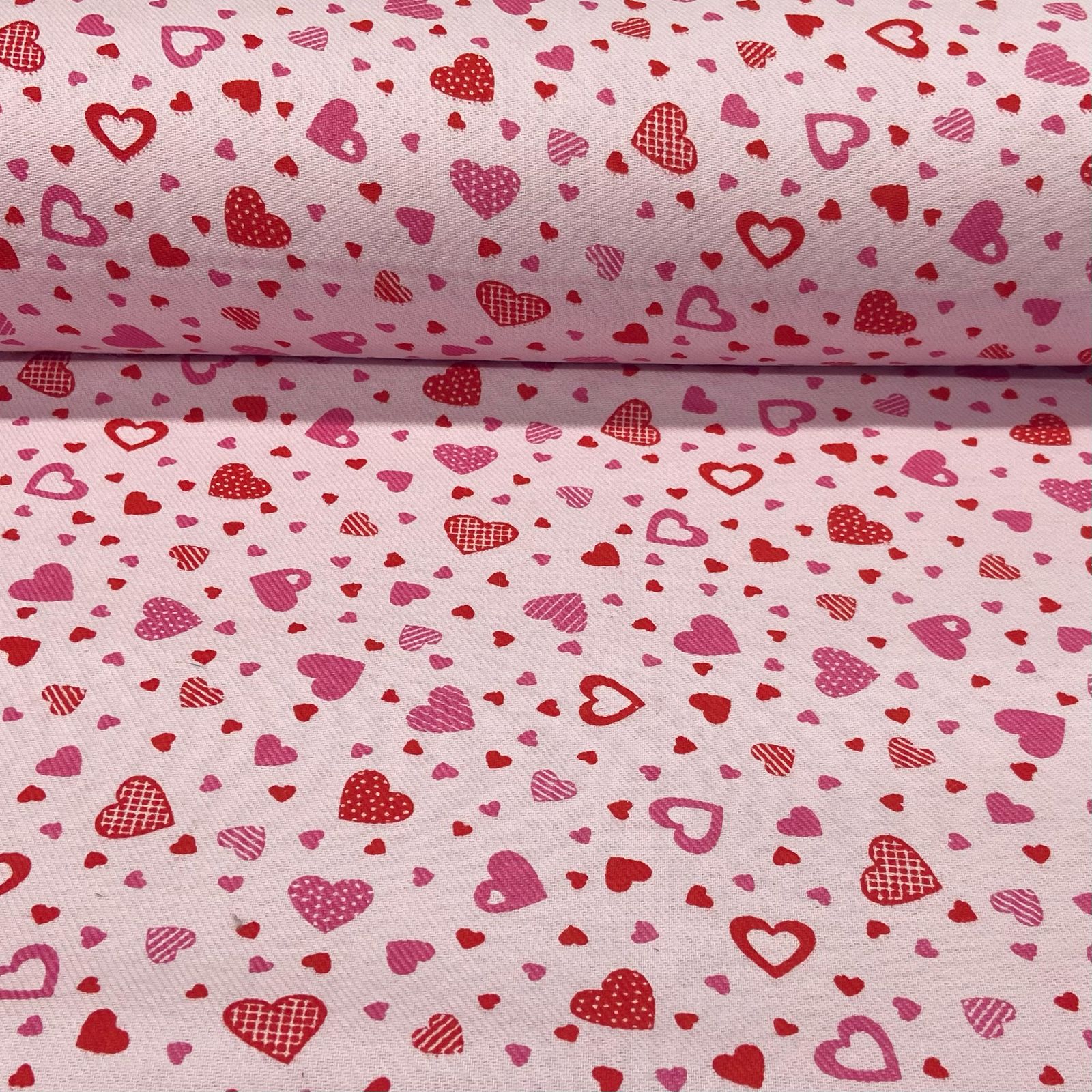 Flanela Cueiro Corações Apaixonados FIND 