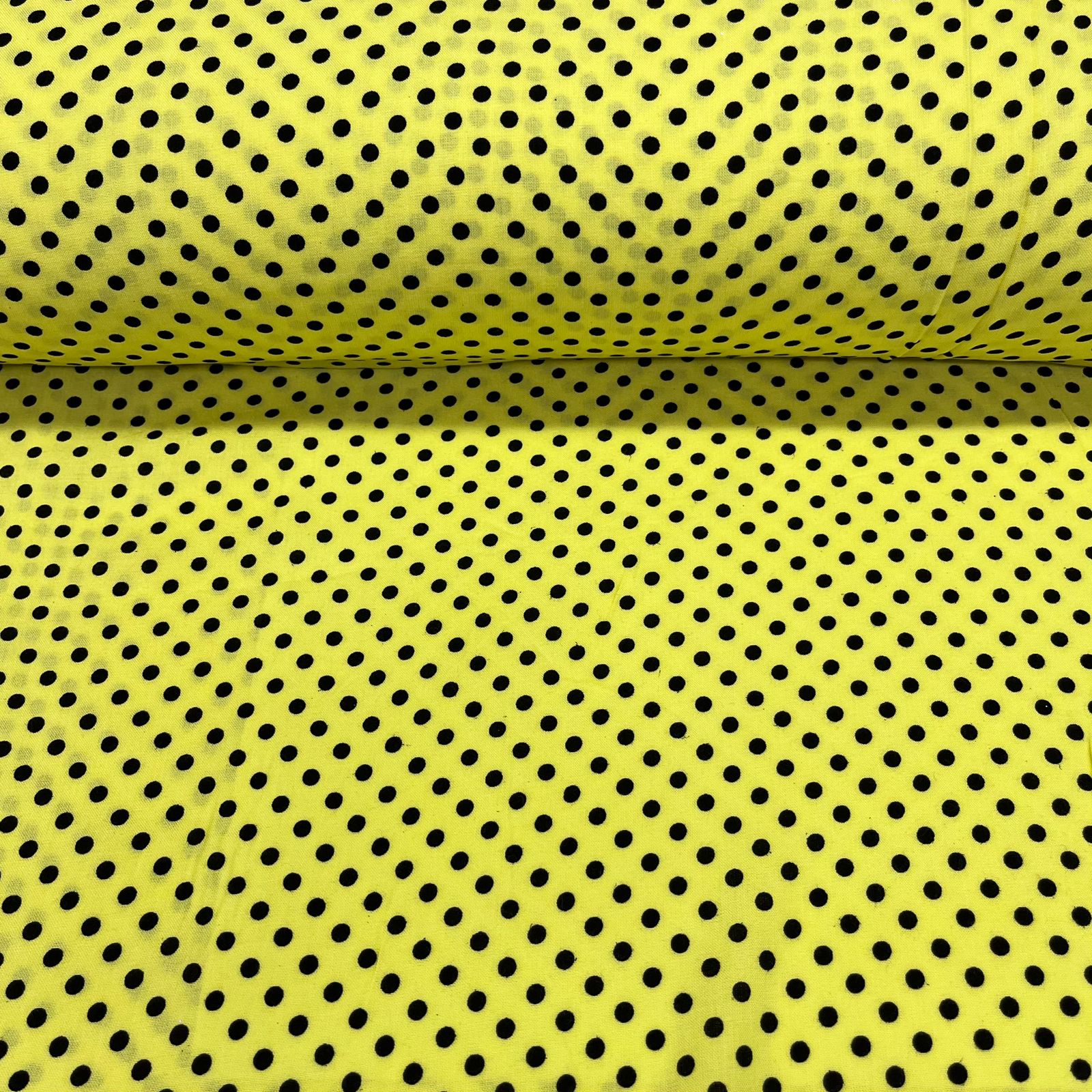 CORTE 0,70x1,50mViscose Petit Poa Amarela 