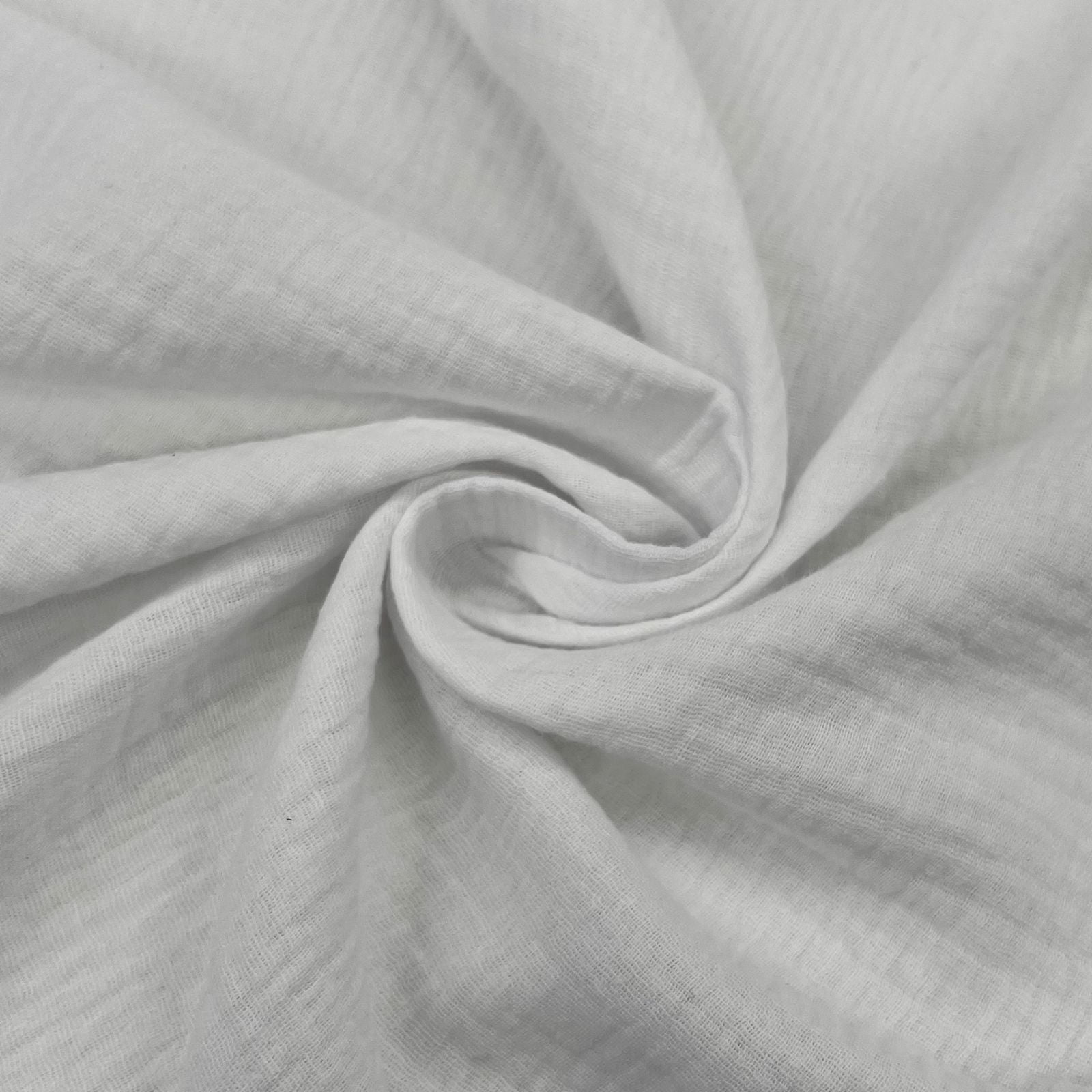 CORTE 0,50x1,20cm Fralda Gaze de Algodão Branca