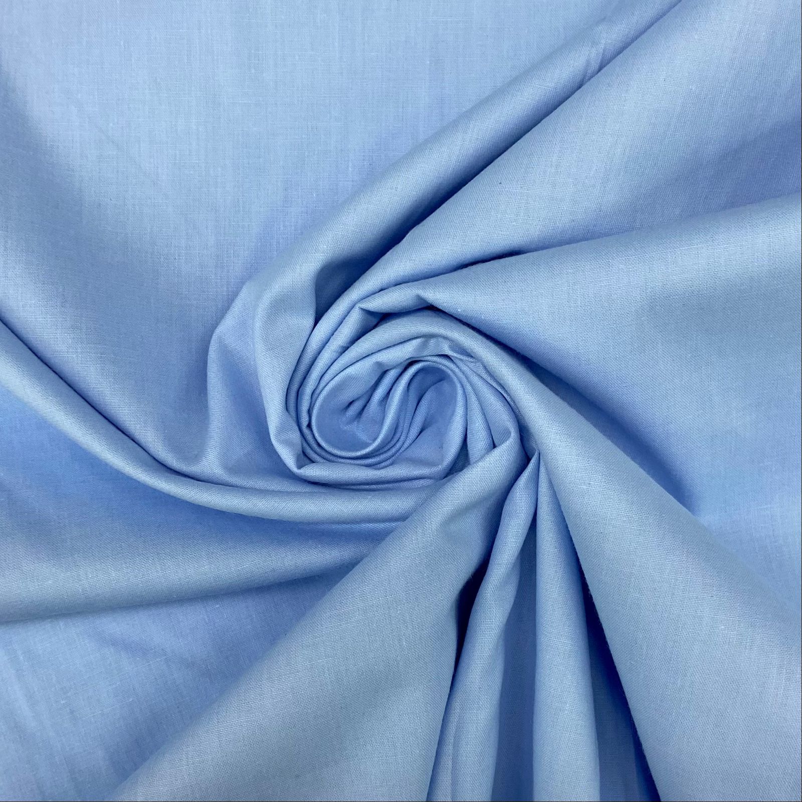 Percal 300 Fios Azul Bebê 2,50m MALUCA