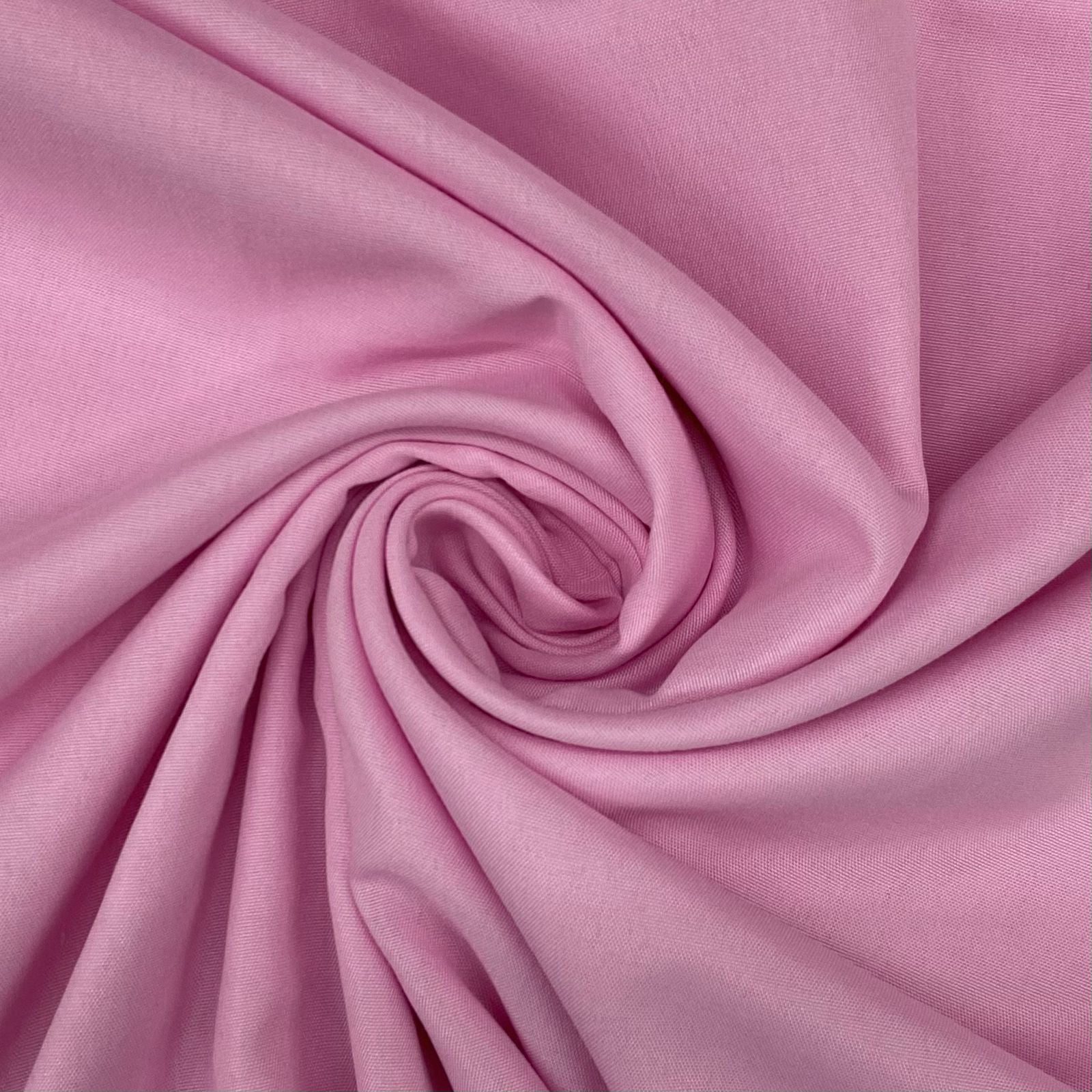 Percal de Microfibra Rosa Chiclete 2,50m MALUCA