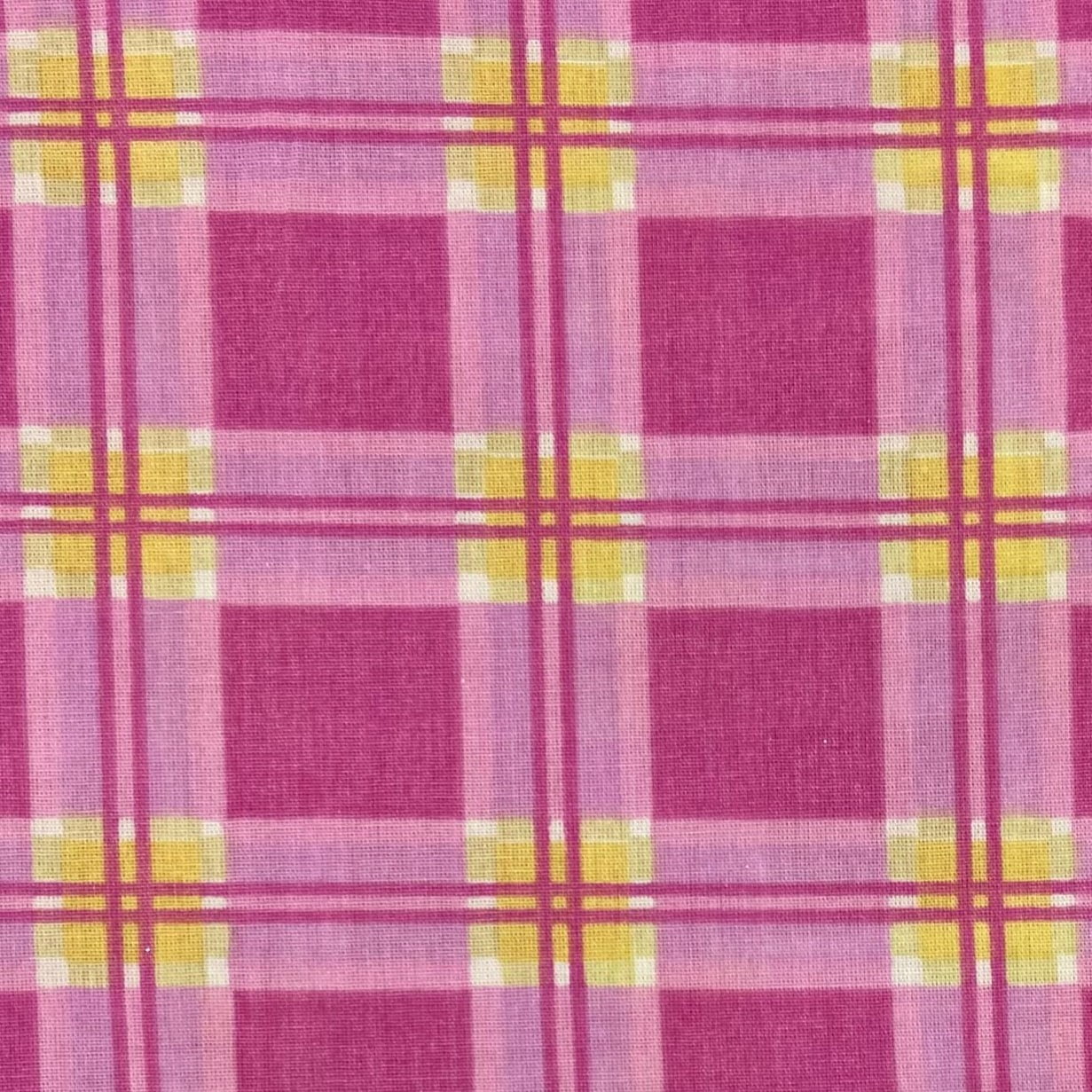 Tricoline Xadrez Duna Rosa MALUCA