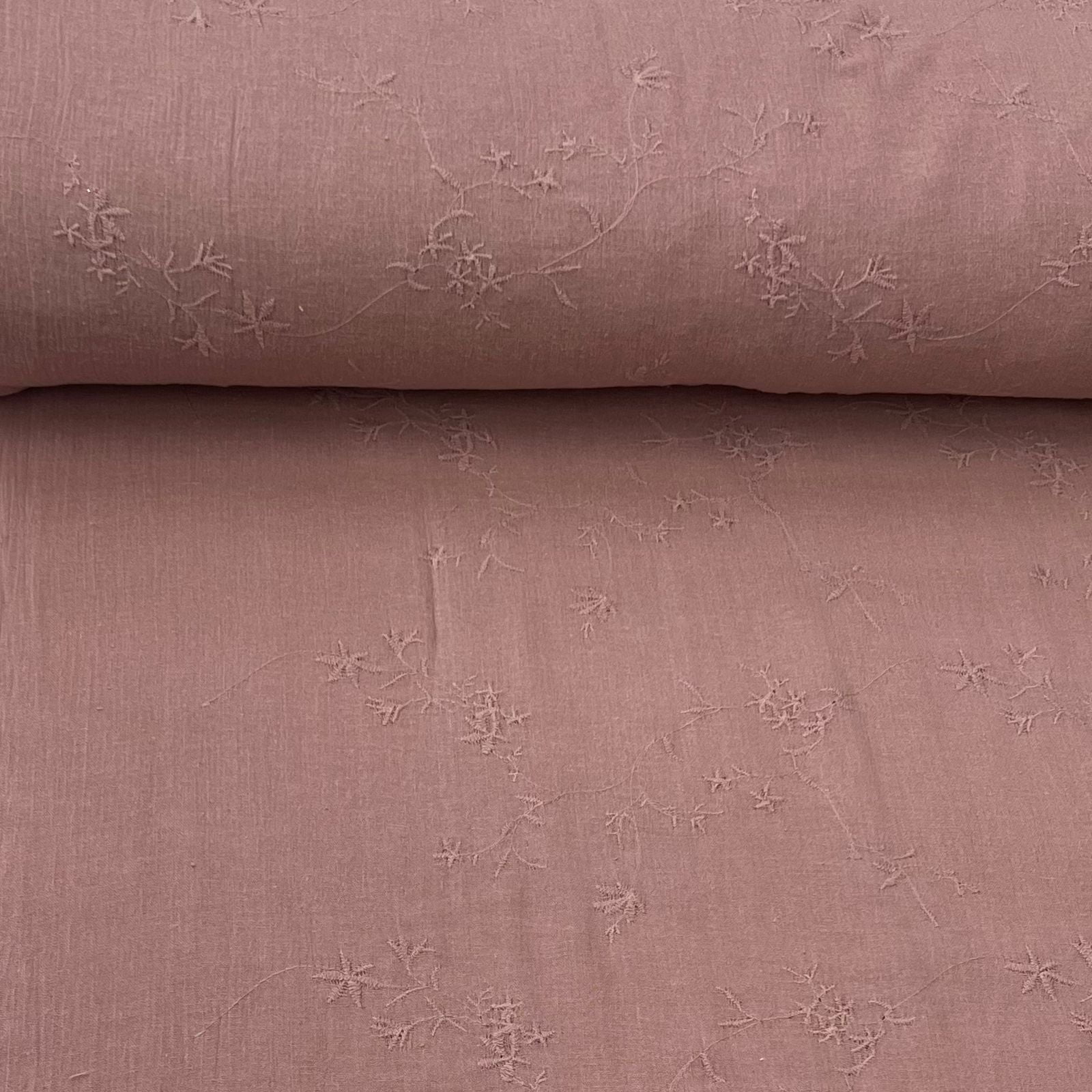 Crepe de Algodão Salmão Escuro Dream MALUCA