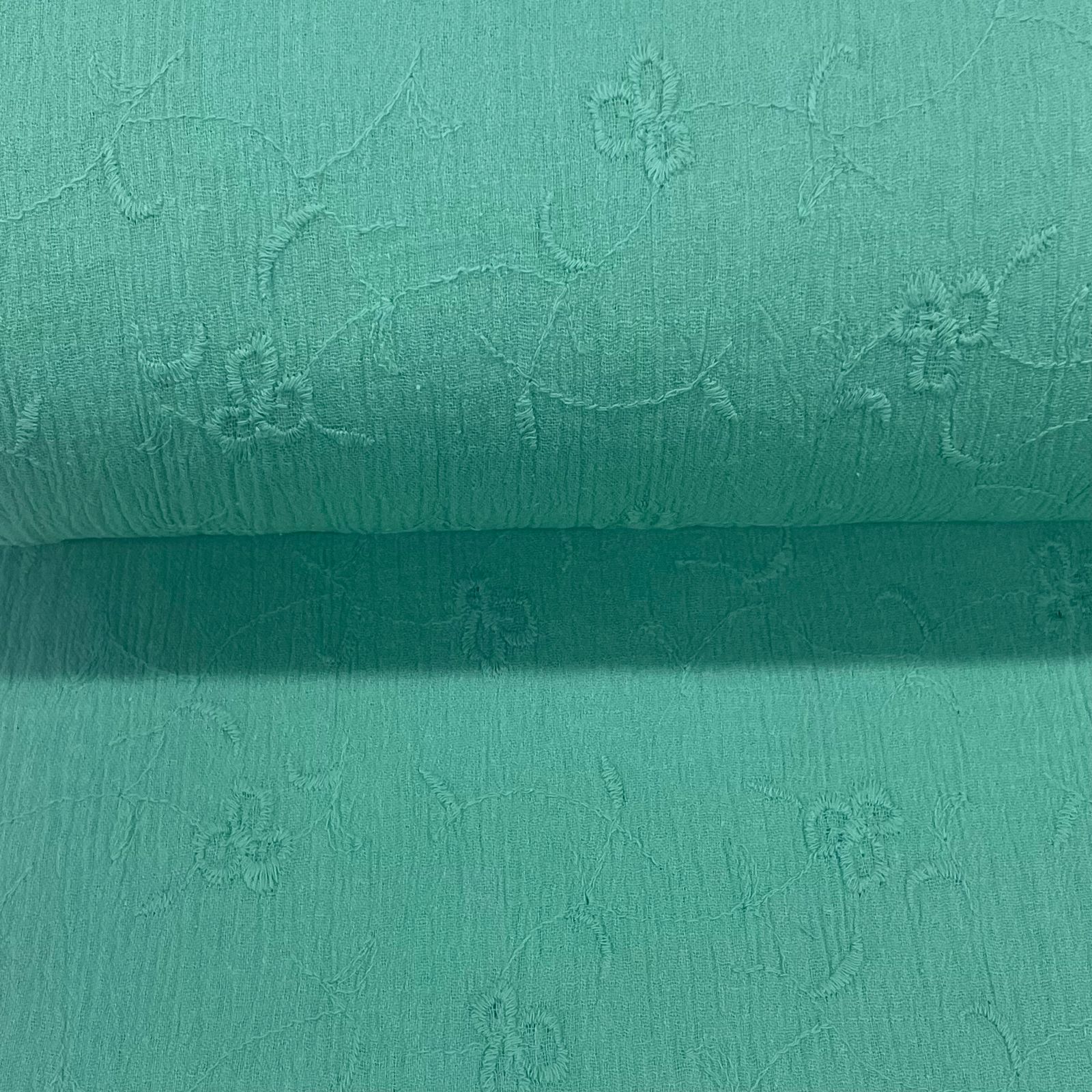 Crepe de Algodão Tiffany Ribbon TEMPORAL