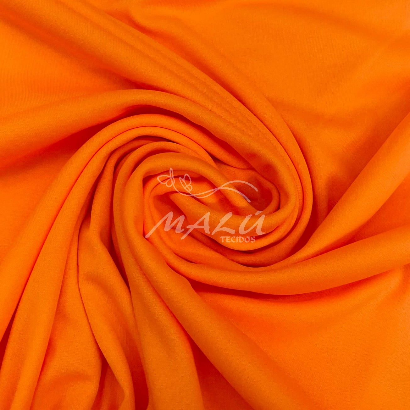 Malha Helanquinha Tensionada Laranja Neon TEMPORAL