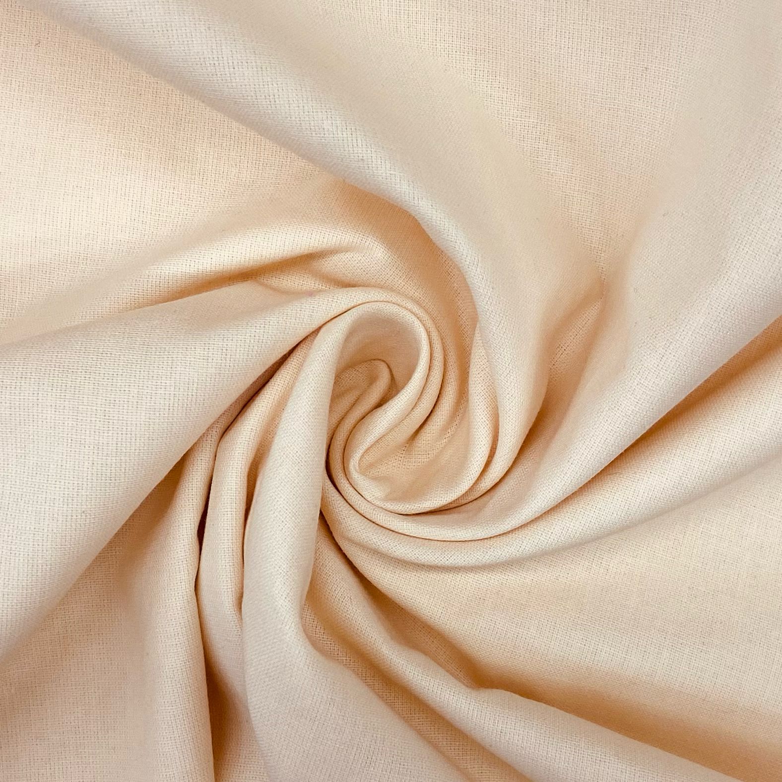 CORTE 0,50x2,50cm Percal 150 Fios Marfim