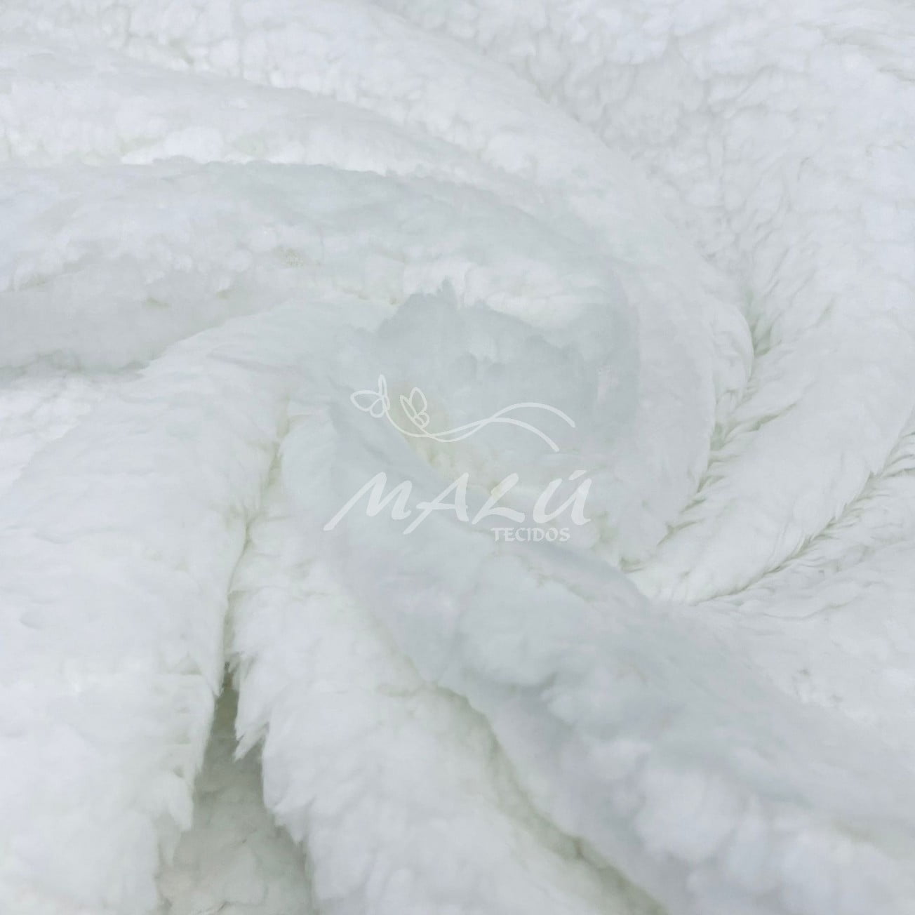 CORTE 0,40x1,60cm Carneirinho Branco Neve Premium 