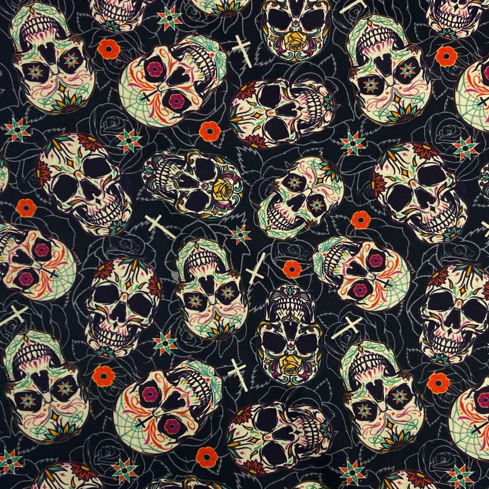 Tricoline Caveiras Mexicanas  RRR