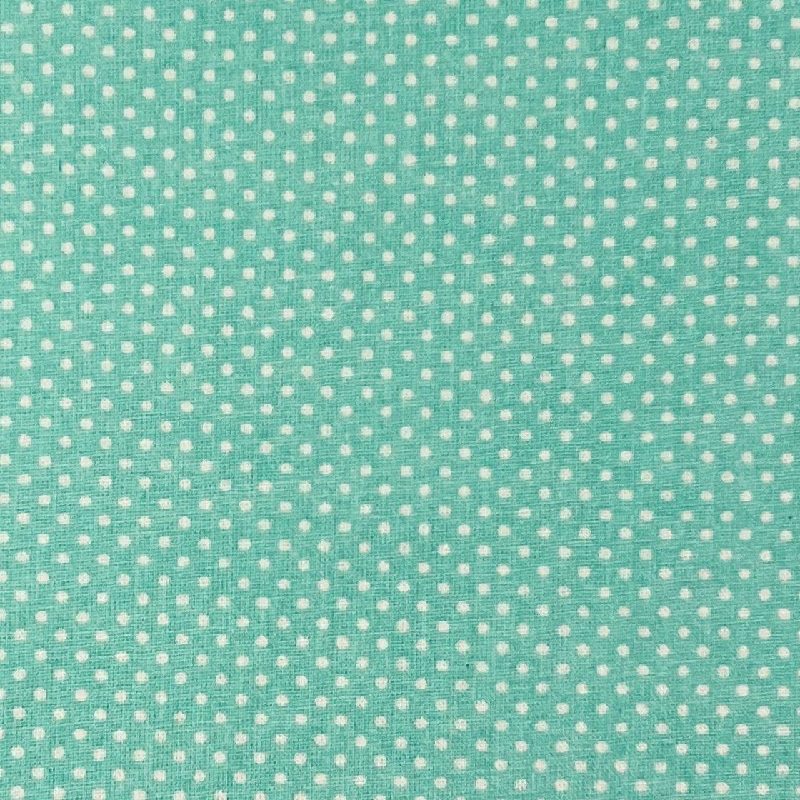 CORTE 0,50x1,50m Tricoline Poa Mini Verde Tifanny SG 