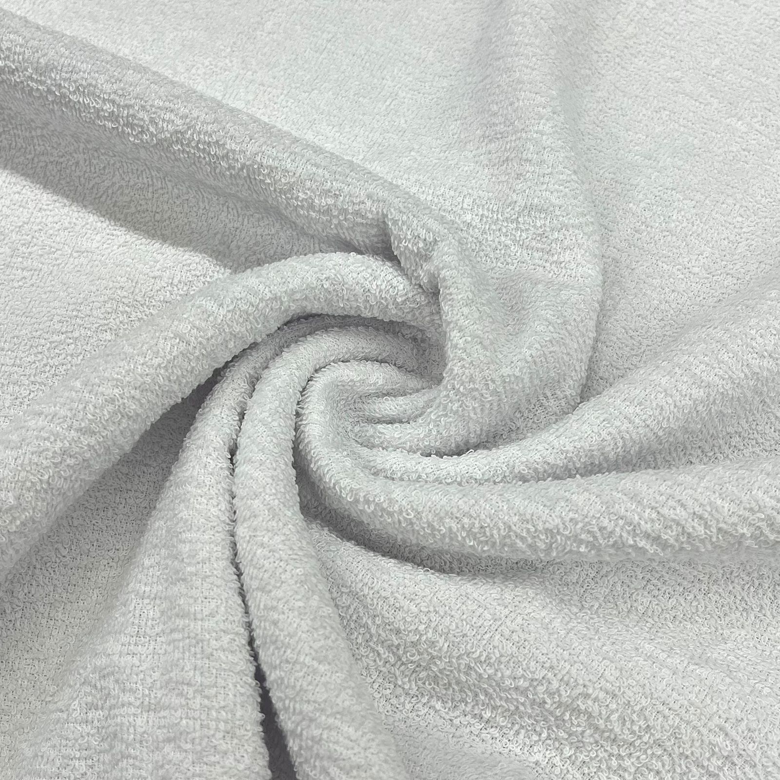 CORTE 0,60x1,40cm Atoalhado de Algodão Branco