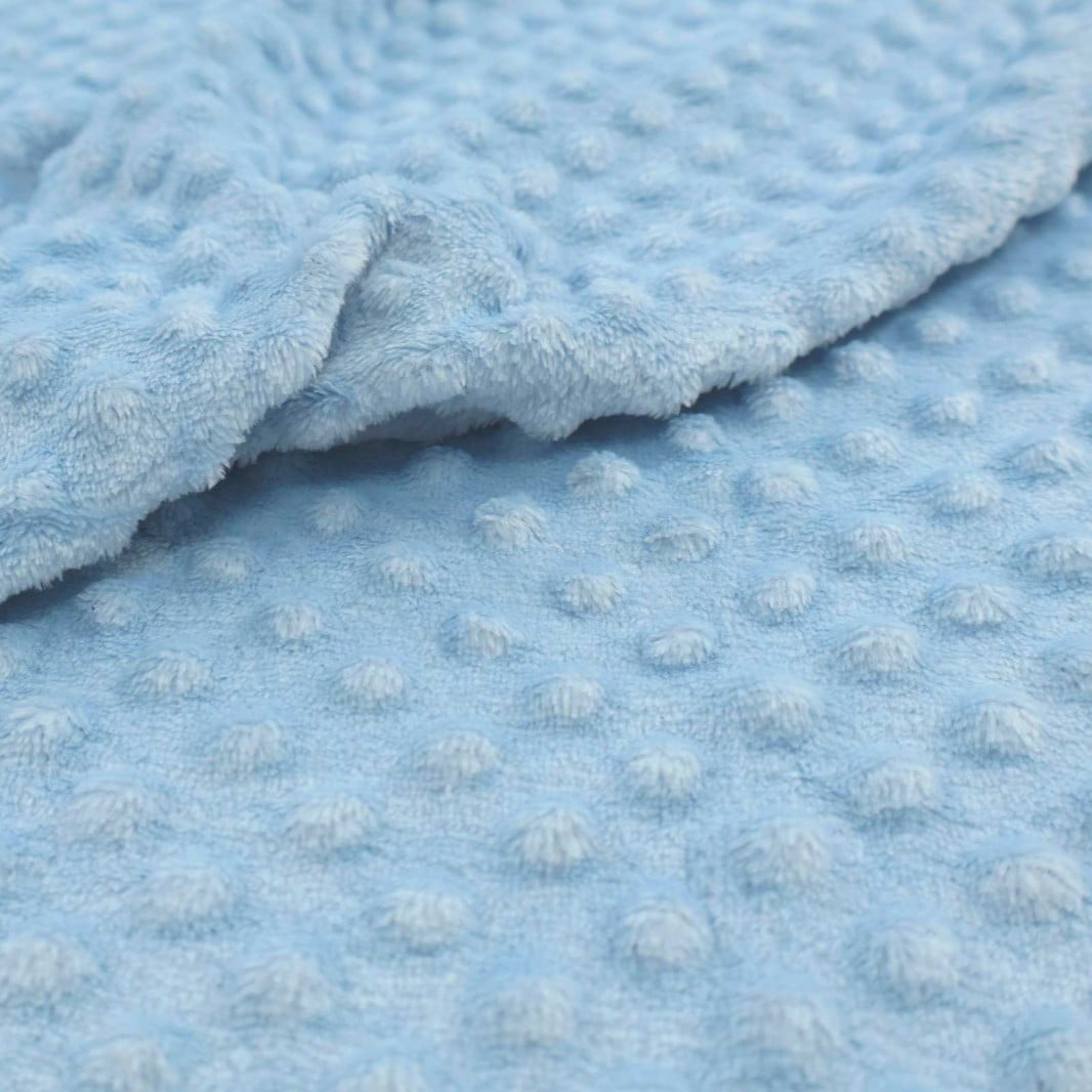 Fleece Pipoquinha Azul Bebê RRR