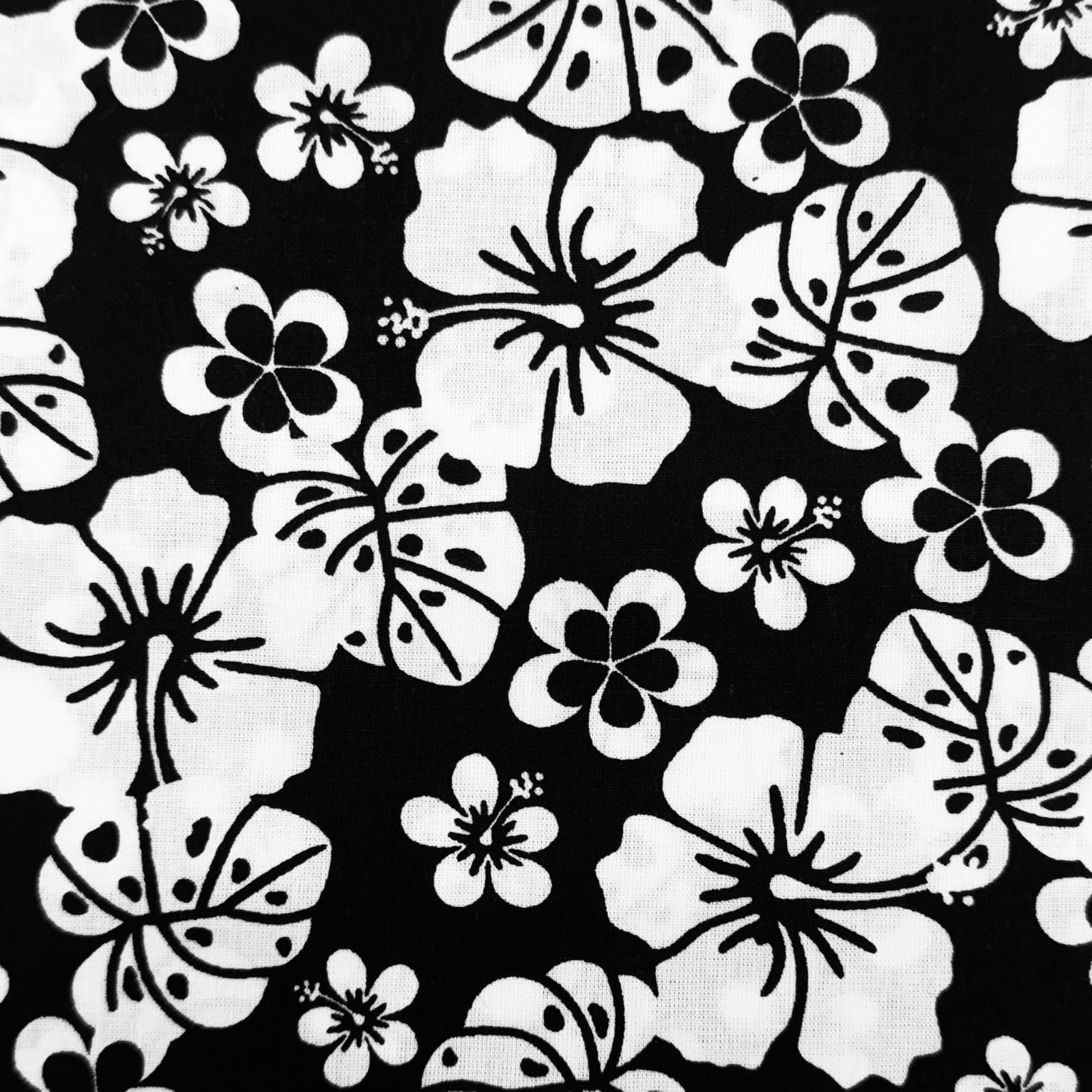 Tricoline Floral Hibisco Noturno RELÂMPAGO