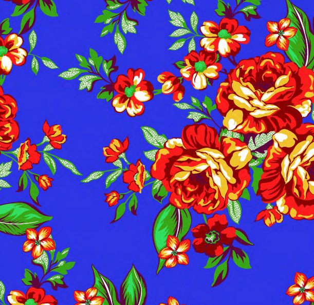 Chitão Azul e Vermelho RRR