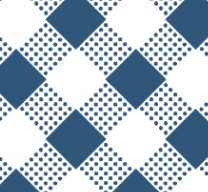 Chita Xadrez Diagonal Azul RRR