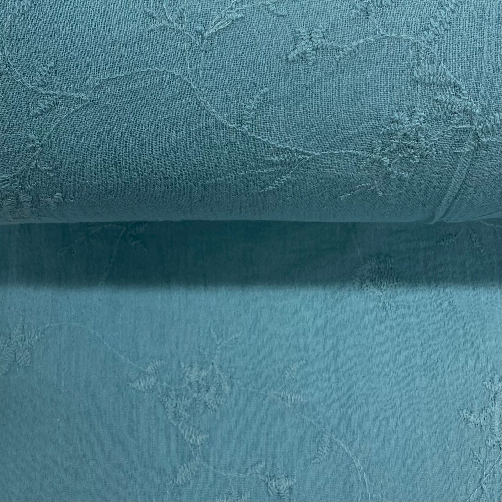 CORTE 0,70x1,50cm Crepe de Algodão Verde Dream Sweet