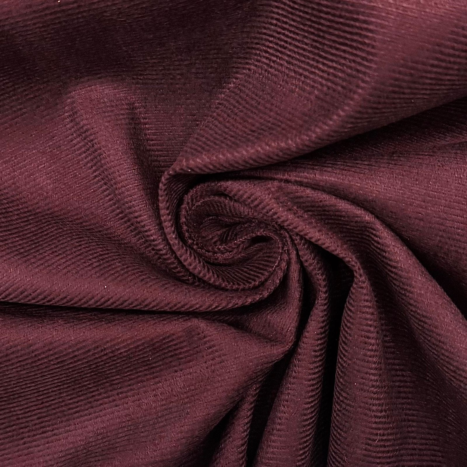 CORTE 0,50x1,40cm Veludo Suede Bordô