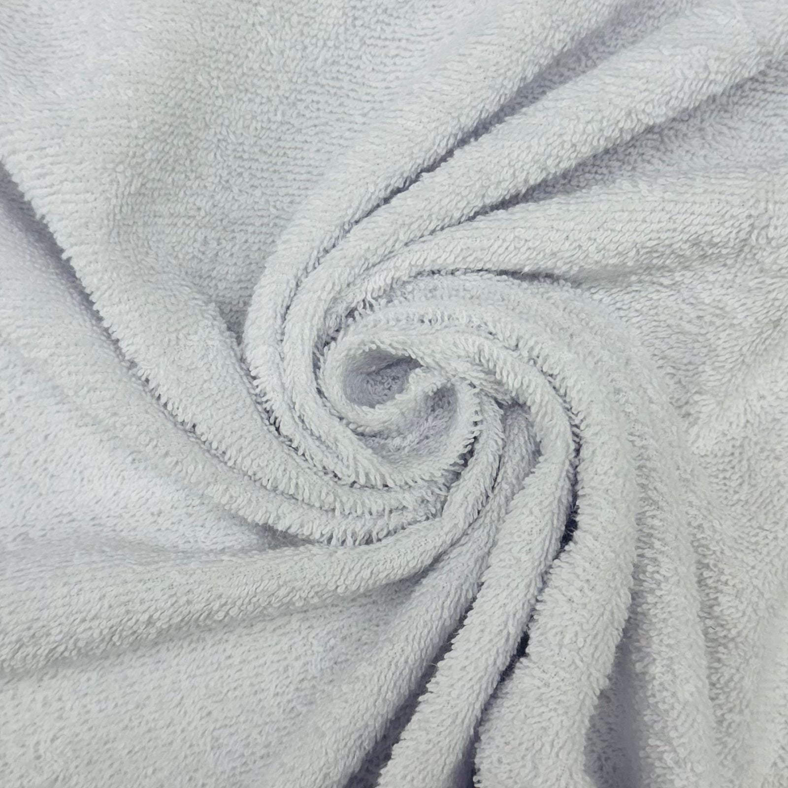 CORTE 0,80x1,40cm Atoalhado de Algodão Aveludado Premium Branco