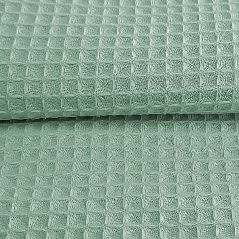CORTE 0,90x1,60cm Favo de Algodão Erva Doce