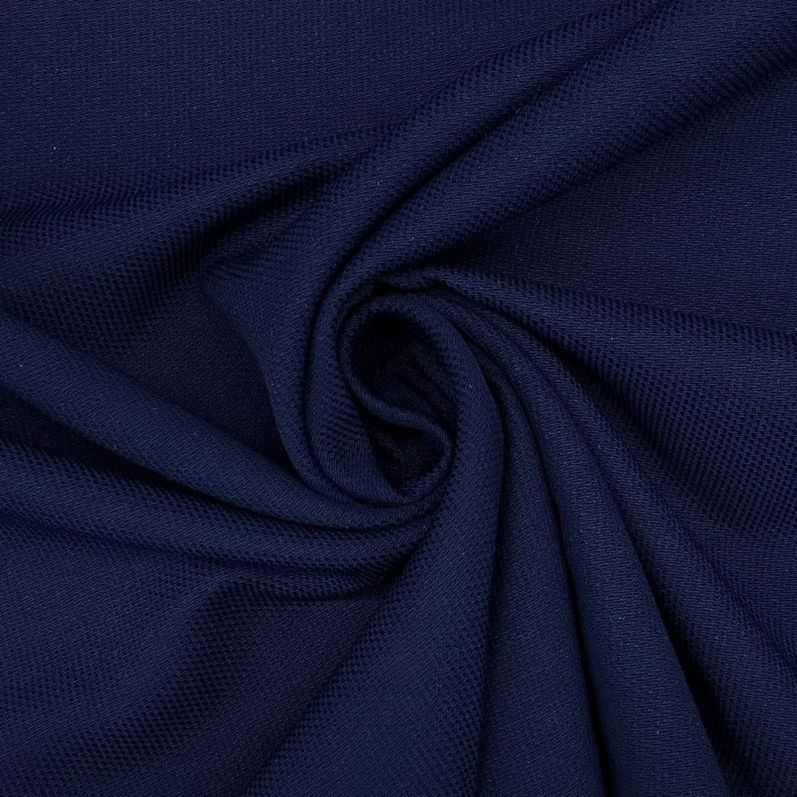 Fustão Liso Azul Marinho CORTE