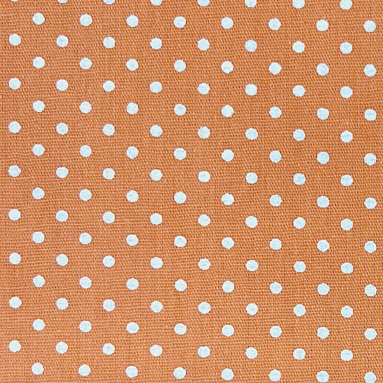 CORTE 0,50x1,50cm Tricoline Poa Pequeno Laranja
