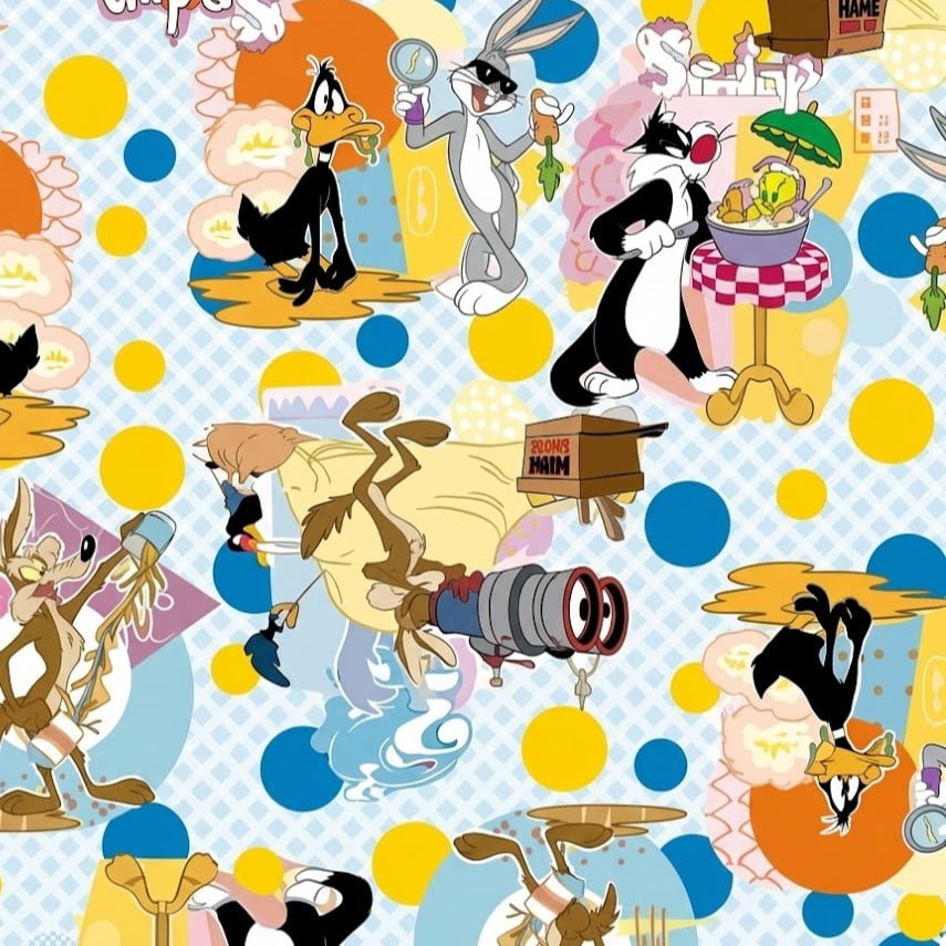 Tricoline Looney Tunes Loucura