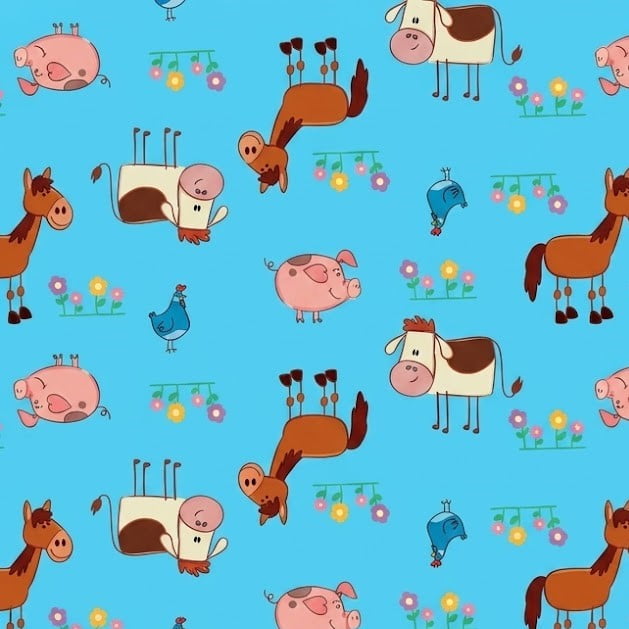 Tricoline Animais Fofos RRR