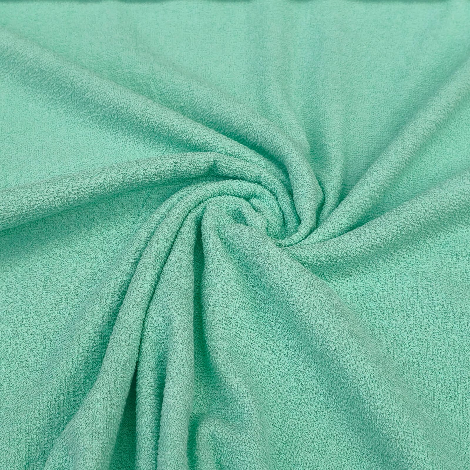 Atoalhado de Algodão Verde Água