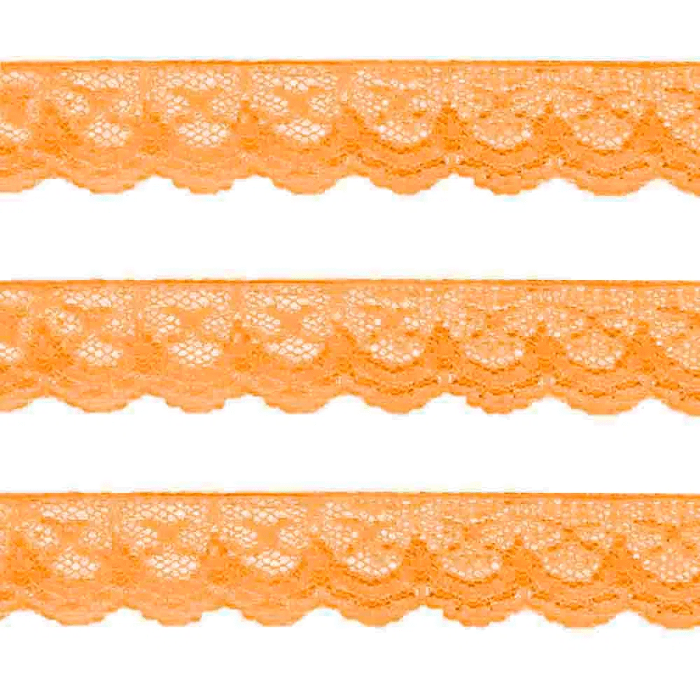 Renda Nylon 2,0cm 50mt Laranja