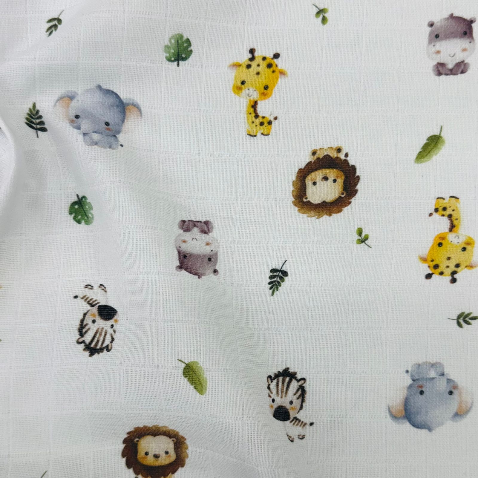 Fralda Quadriculada Digital Safari Baby