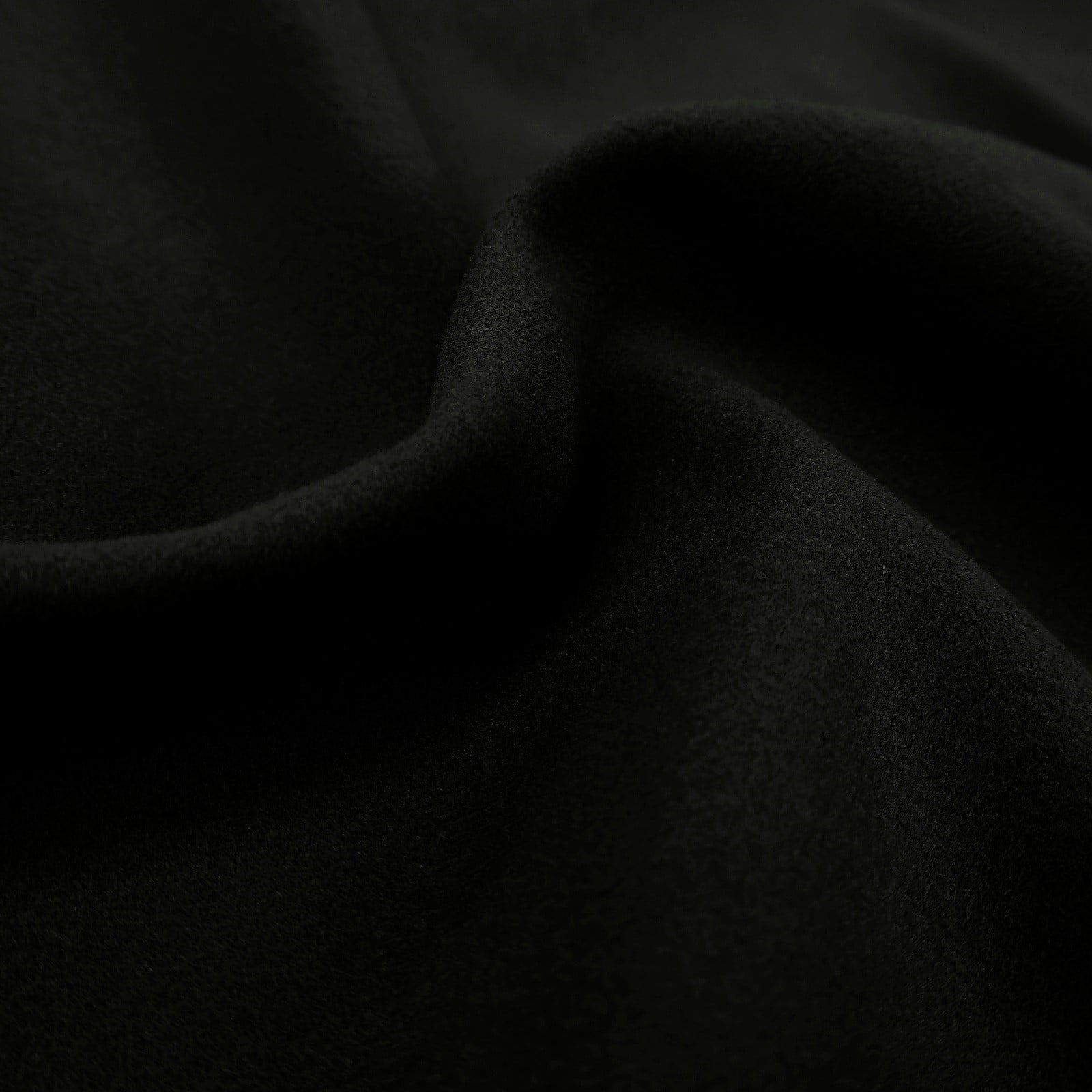 Tecido Lã Batida Preto