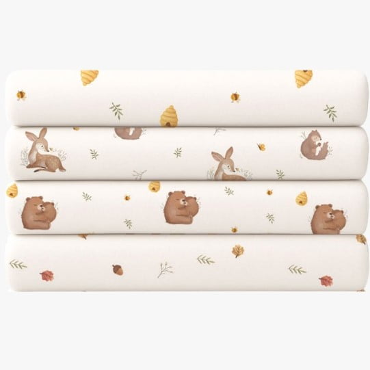 Kit Tricoline Autoral Baby Malú 4 Cortes de 50x70cm RELÂMPAGO